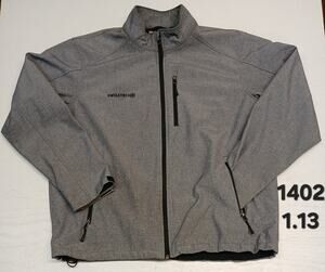 Swiss Tech (XL) Gray Softshell Full Zip Jacket